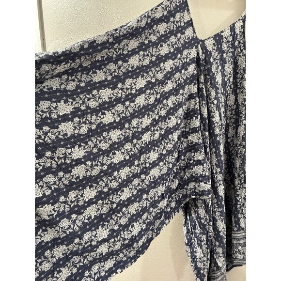 Jopna Women Pants & Jumpsuits Rompers Sleeveless Blue floral bohemian size small - Picture 7 of 7